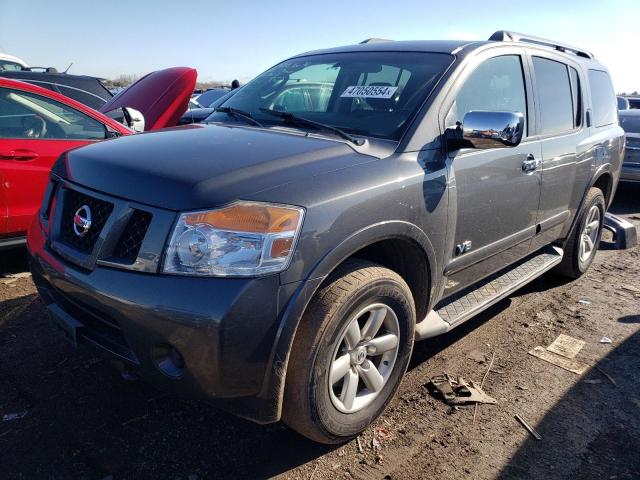 Lot #2443352799 2009 NISSAN ARMADA SE salvage car