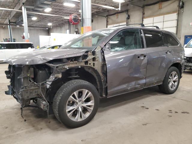 VIN 5TDJKRFH1FS221693 2015 Toyota Highlander, Xle no.1