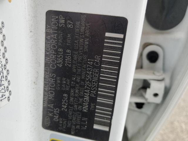 2015 KIA OPTIMA LX - KNAGM4A72F5643741