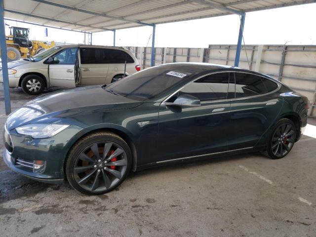 Хэтчбеки TESLA MODEL S 2014 Серый