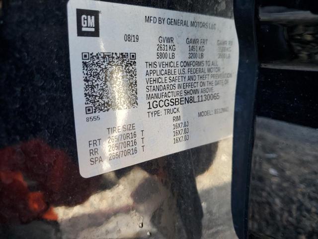 Lot #2387291670 2020 CHEVROLET COLORADO salvage car