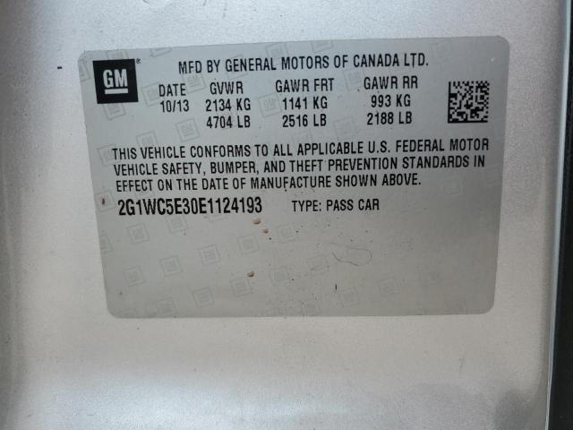 2014 Chevrolet Impala Limited Ltz VIN: 2G1WC5E30E1124193 Lot: 47934774