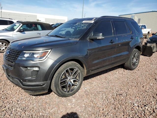 Lot #2469107016 2018 FORD EXPLORER S salvage car