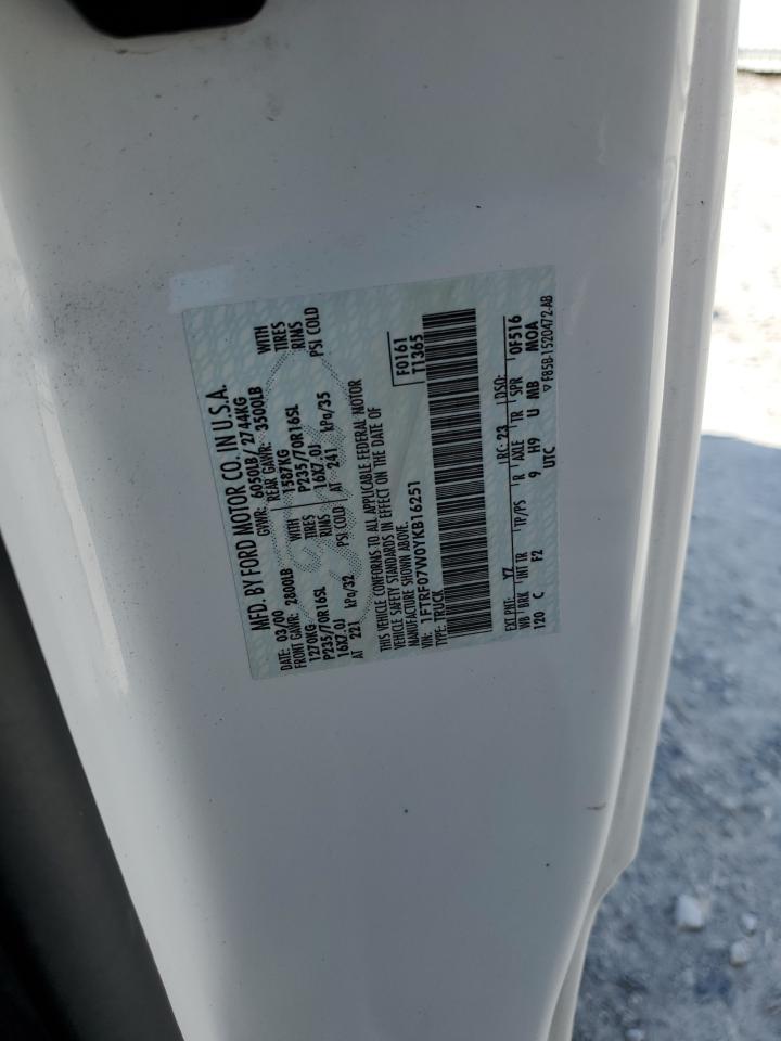 1FTRF07W0YKB16251 2000 Ford F150