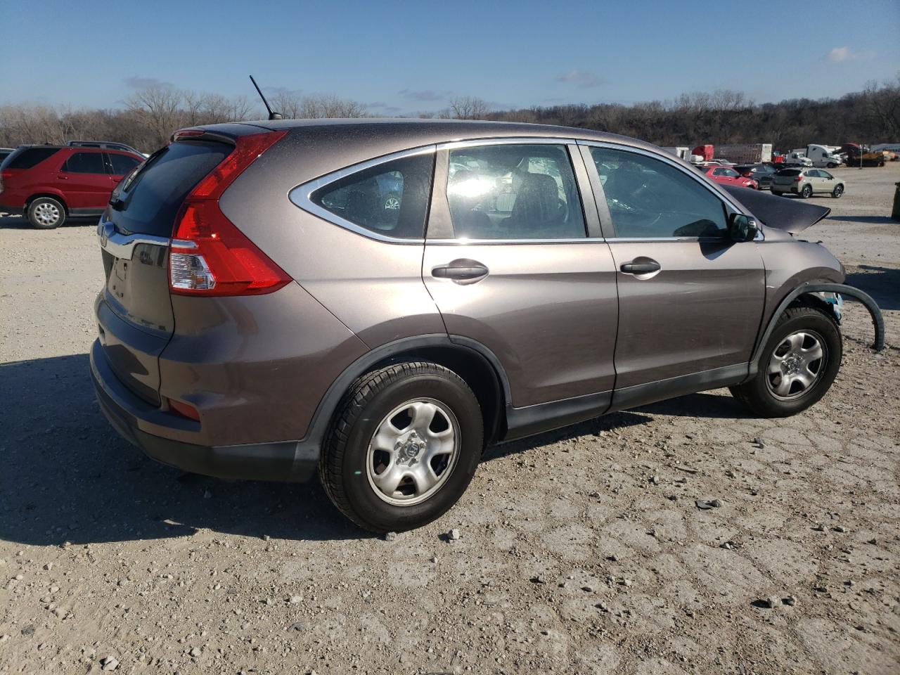 Lot #2409534999 2015 HONDA CR-V LX