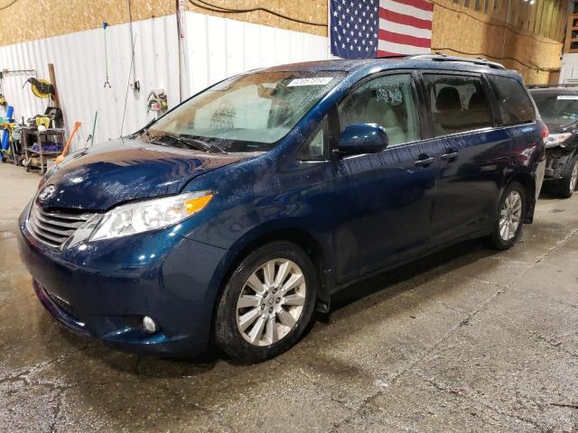 Lot #2519953754 2012 TOYOTA SIENNA XLE salvage car