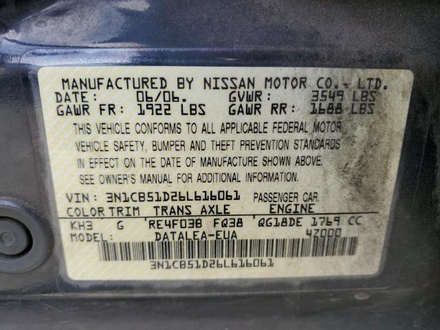 2006 Nissan Sentra - Image 13