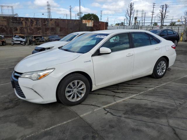 Lot #2438552506 2016 TOYOTA CAMRY HYBR salvage car