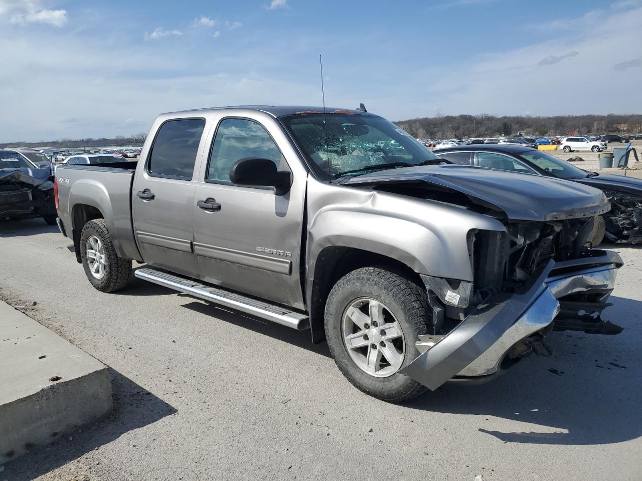 2012 GMC Sierra K1500 Sle vin: 3GTP2VEA3CG206257