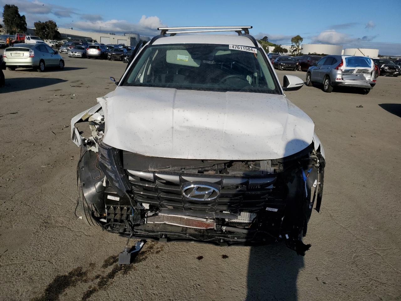 KM8JBCA17NU024363 2022 Hyundai Tucson Blue