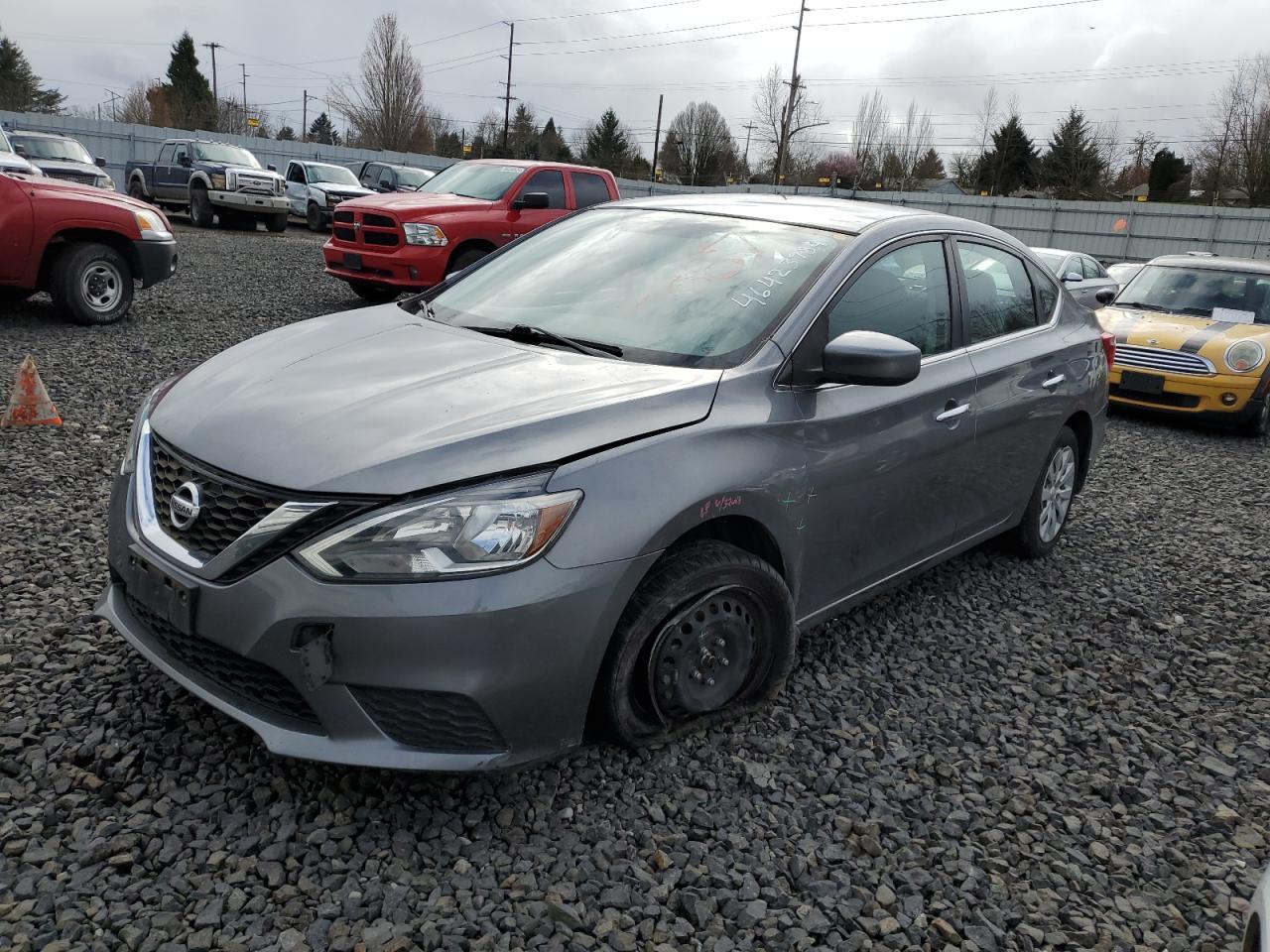 Lot #2494519258 2017 NISSAN SENTRA S