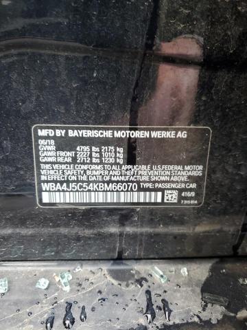 2019 BMW 440I GRAN - WBA4J5C54KBM66070