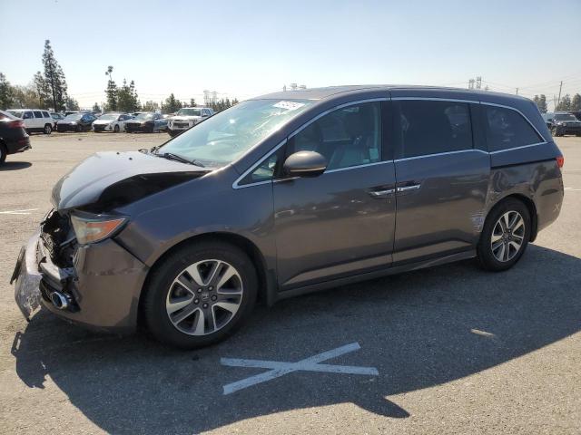 Lot #2468446727 2016 HONDA ODYSSEY TO salvage car