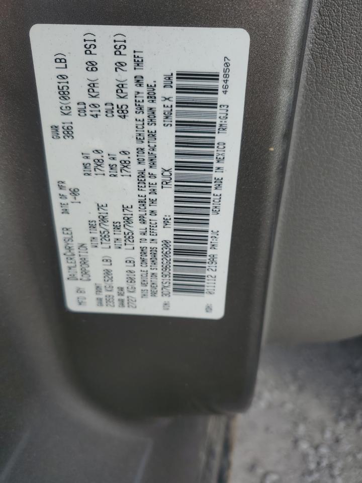 3D7KS19D96G206300 2006 Dodge Ram 1500