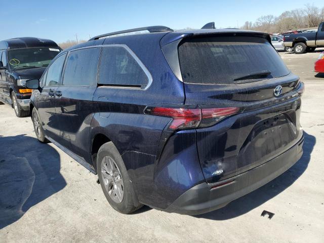 2021 TOYOTA SIENNA LE 5TDBSKFC7MS022791  45282034