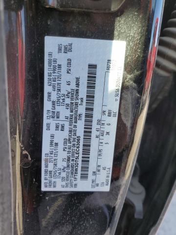 2020 Ford F350 Super Duty VIN: 1FT8W3DT5LEC63065 Lot: 46069264