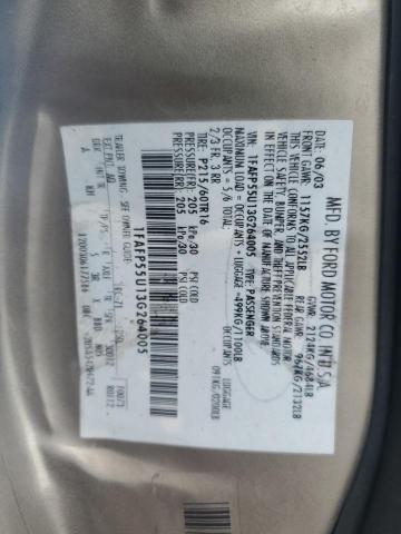 1FAFP55U13G264005 2003 Ford Taurus Ses