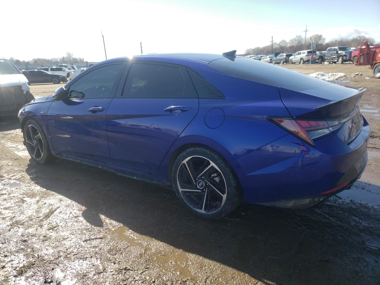 2022 Hyundai Elantra N Line vin: KMHLR4AF7NU218414