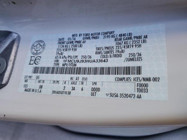 1FMCU9J93HUA33643 2017 FORD ESCAPE - Image 12