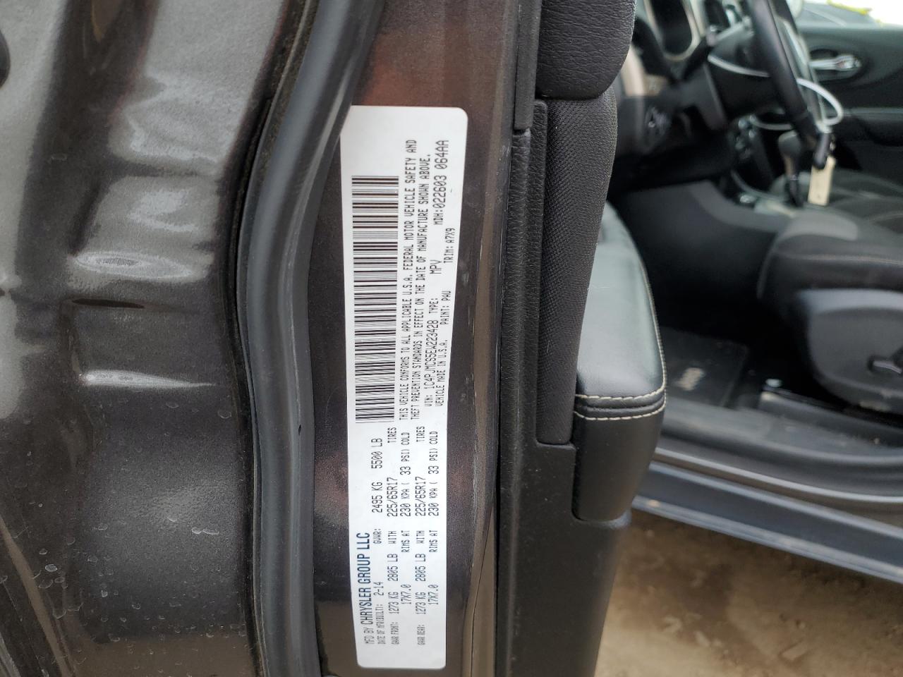 1C4PJMCS5EW223428 2014 Jeep Cherokee Latitude