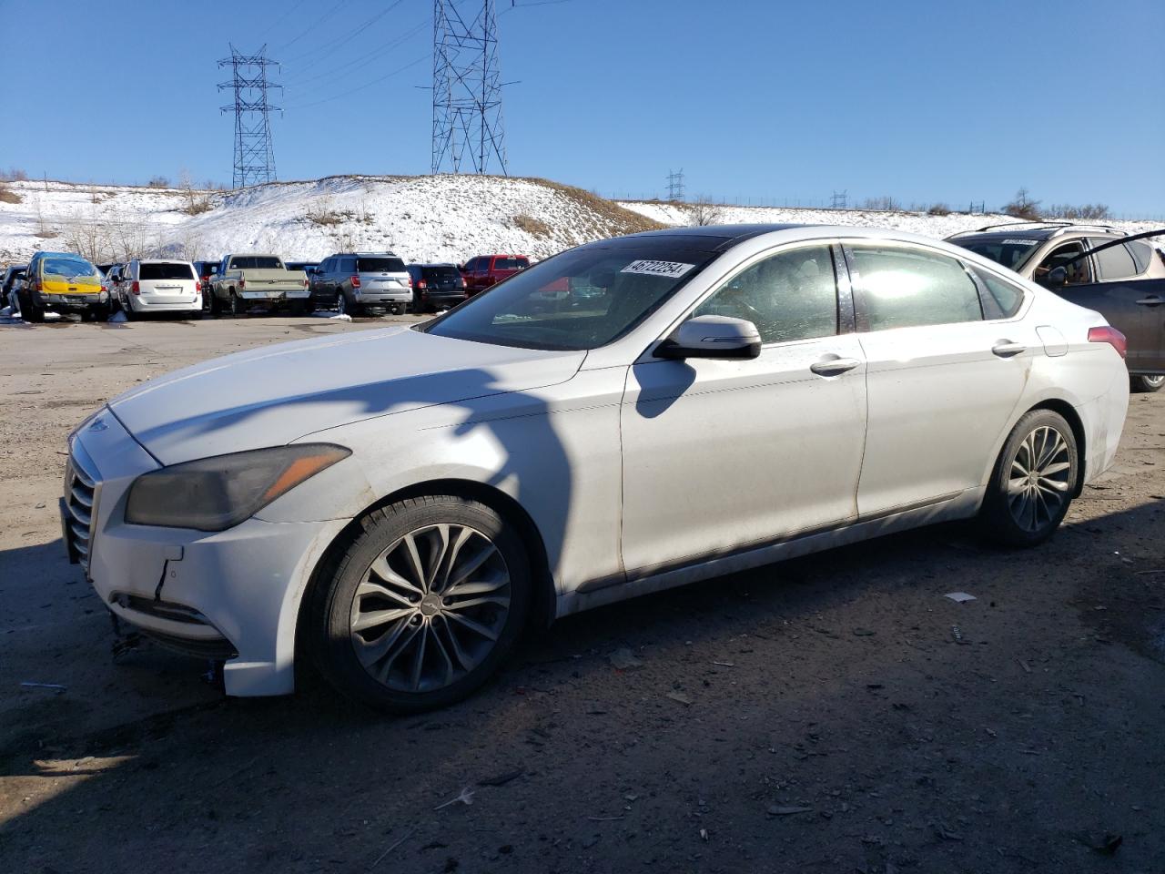 KMHGN4JE7FU099107 2015 Hyundai Genesis 3.8L