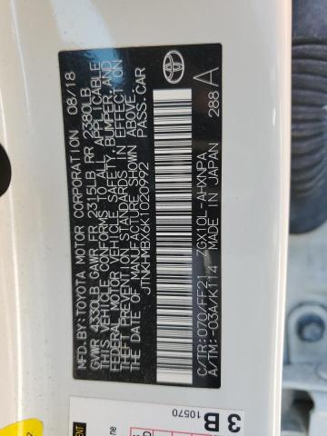 JTNKHMBX6K1020992 2019 Toyota C-Hr Xle