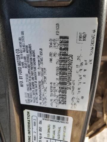 2016 FORD FUSION SE - 3FA6P0HDXGR290230