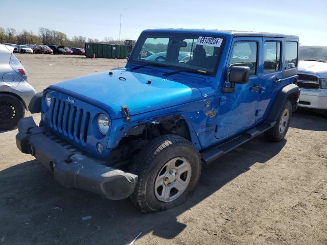 Lot #2441117118 2016 JEEP WRANGLER U salvage car