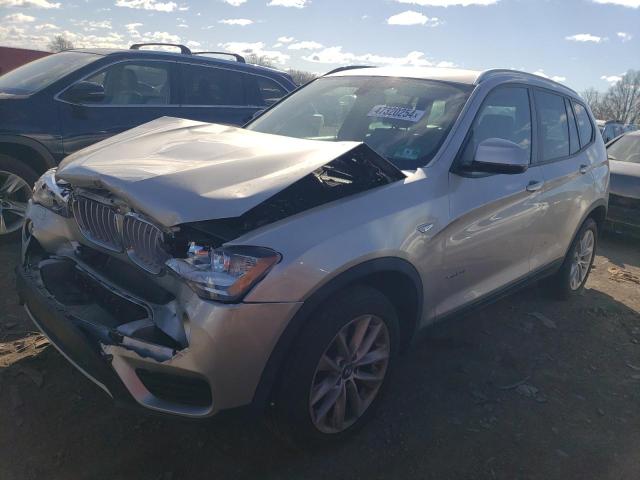 2016 BMW X3 xDrive28I VIN: 5UXWX9C58G0D67791 Lot: 47320254