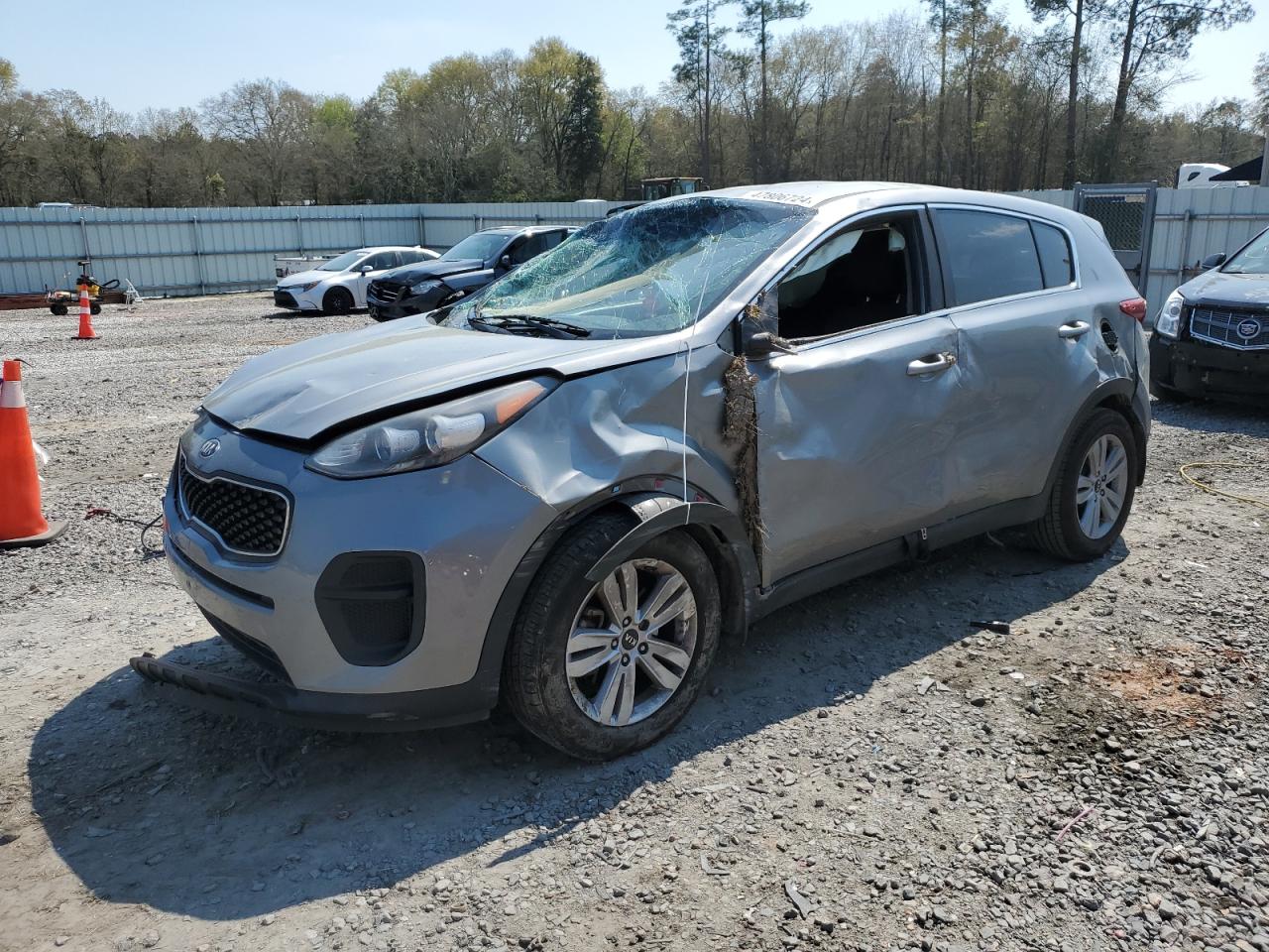 2019 Kia Sportage Lx vin: KNDPM3AC4K7576701