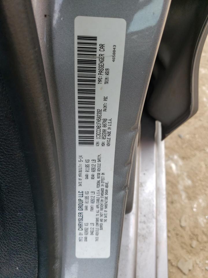 1C3CCCAB1FN502392 2015 Chrysler 200 Limited