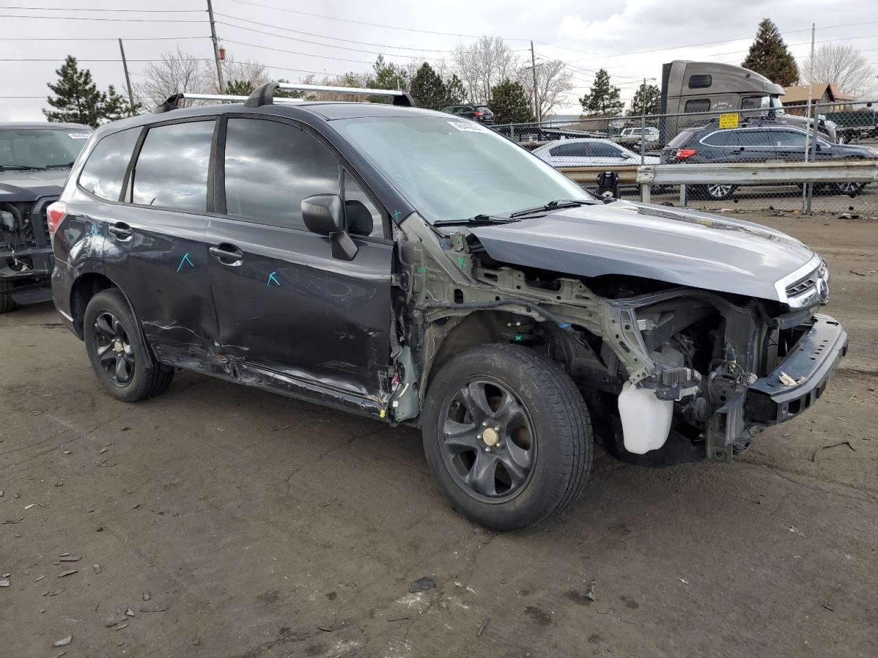 2017 Subaru Forester 2.5I vin: JF2SJAAC5HG466239