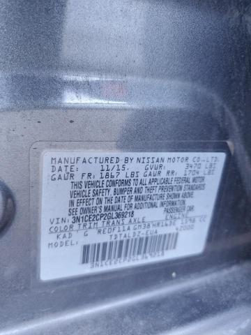 2016 NISSAN VERSA NOTE - 3N1CE2CP2GL369218
