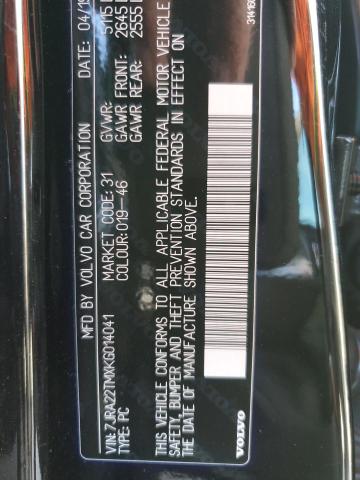 2019 VOLVO S60 T6 R-D - 7JRA22TMXKG014041