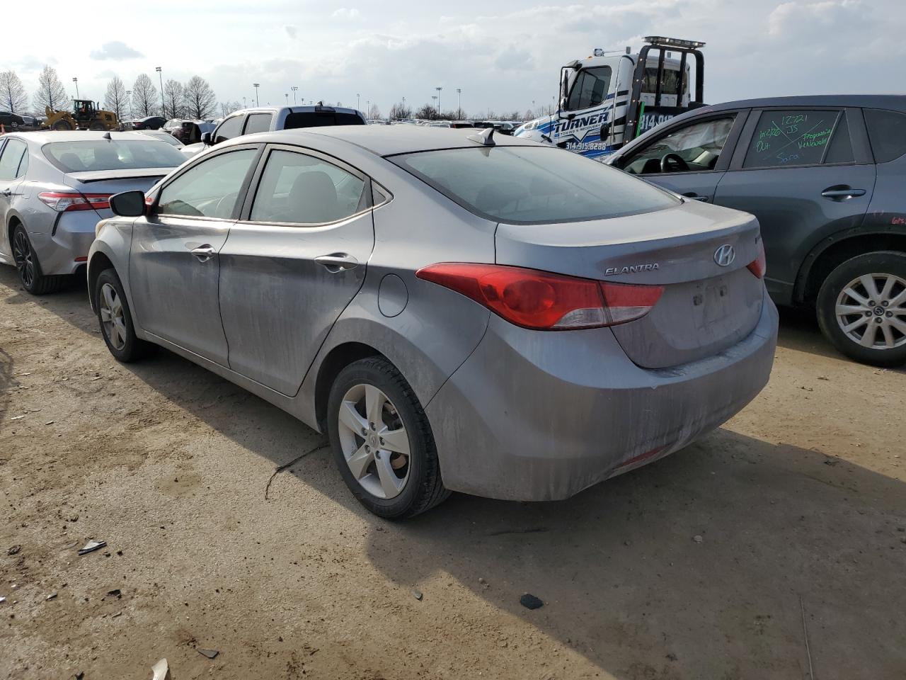 2013 Hyundai Elantra Gls vin: KMHDH4AEXDU997627