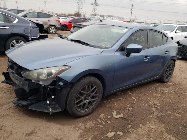 Lot #2414194126 2014 MAZDA 3 SPORT salvage car