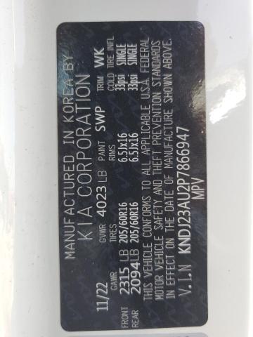 2023 Kia Soul Lx VIN: KNDJ23AU2P7866947 Lot: 45054024