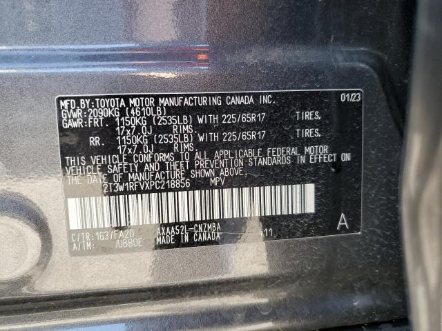 2023 TOYOTA RAV4 XLE - 2T3W1RFVXPC218856