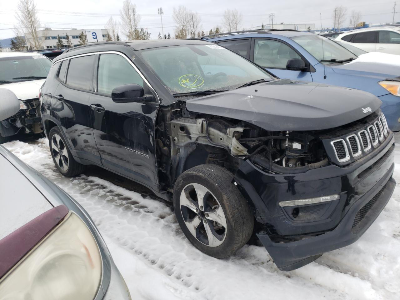 2017 Jeep Compass Latitude vin: 3C4NJDBB9HT616643