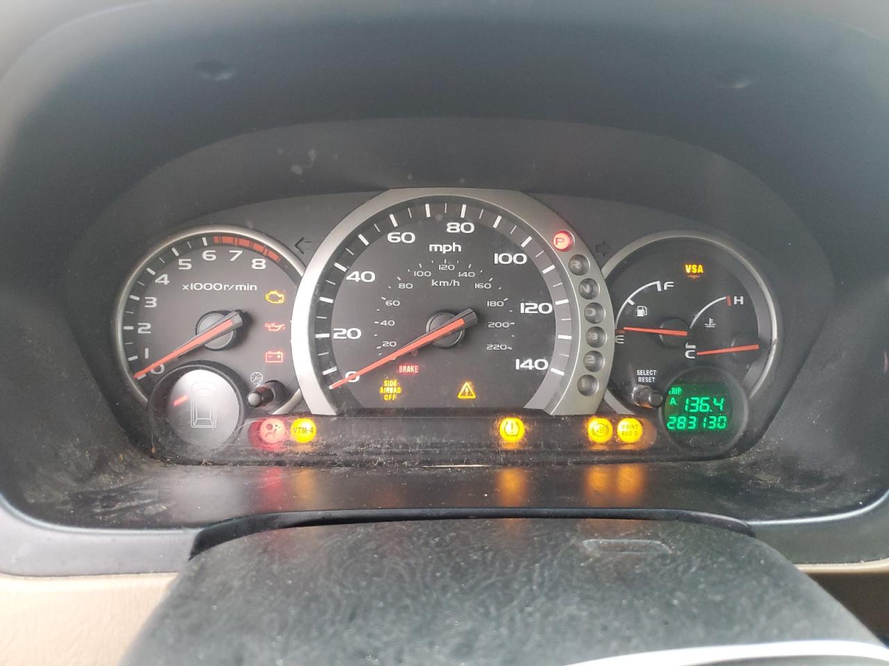 2HKYF18605H562684 2005 Honda Pilot Exl