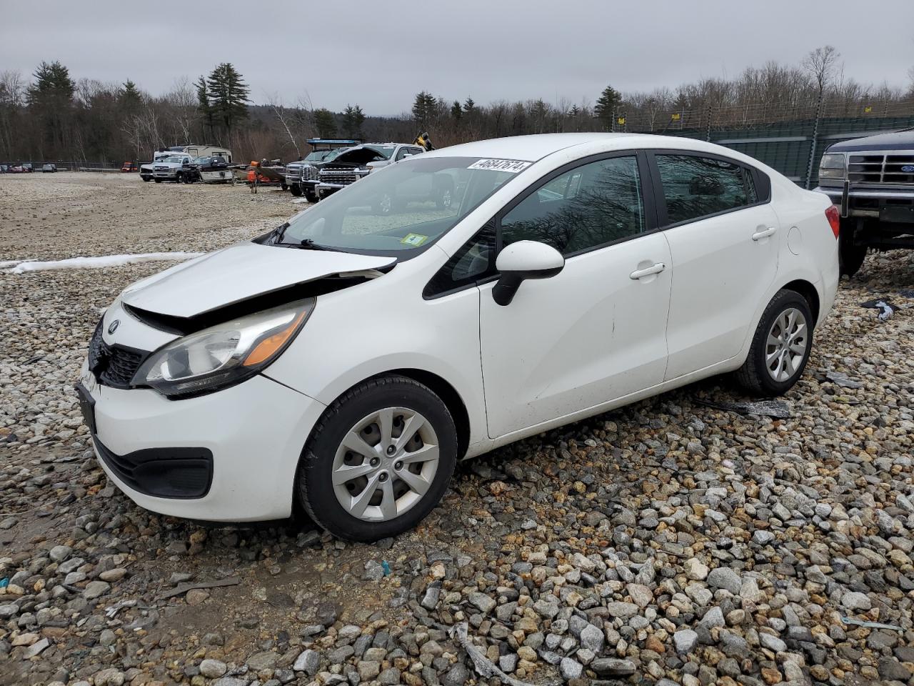 KNADM4A37F6443206 2015 Kia Rio Lx