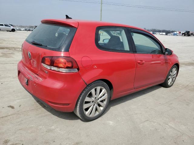 Хетчбеки VOLKSWAGEN GOLF 2012 Червоний