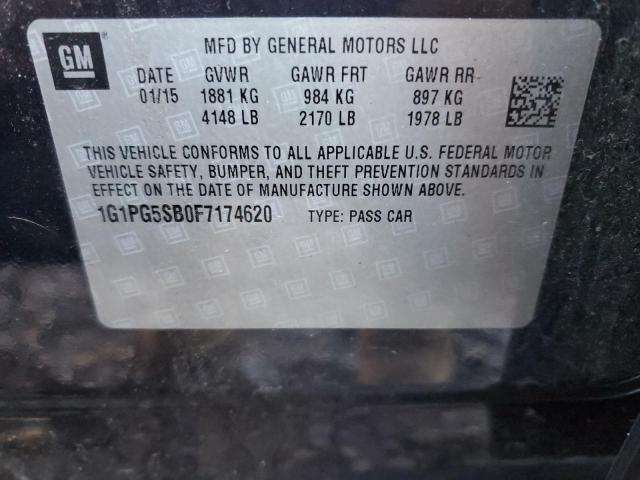 2015 CHEVROLET CRUZE LTZ - 1G1PG5SB0F7174620