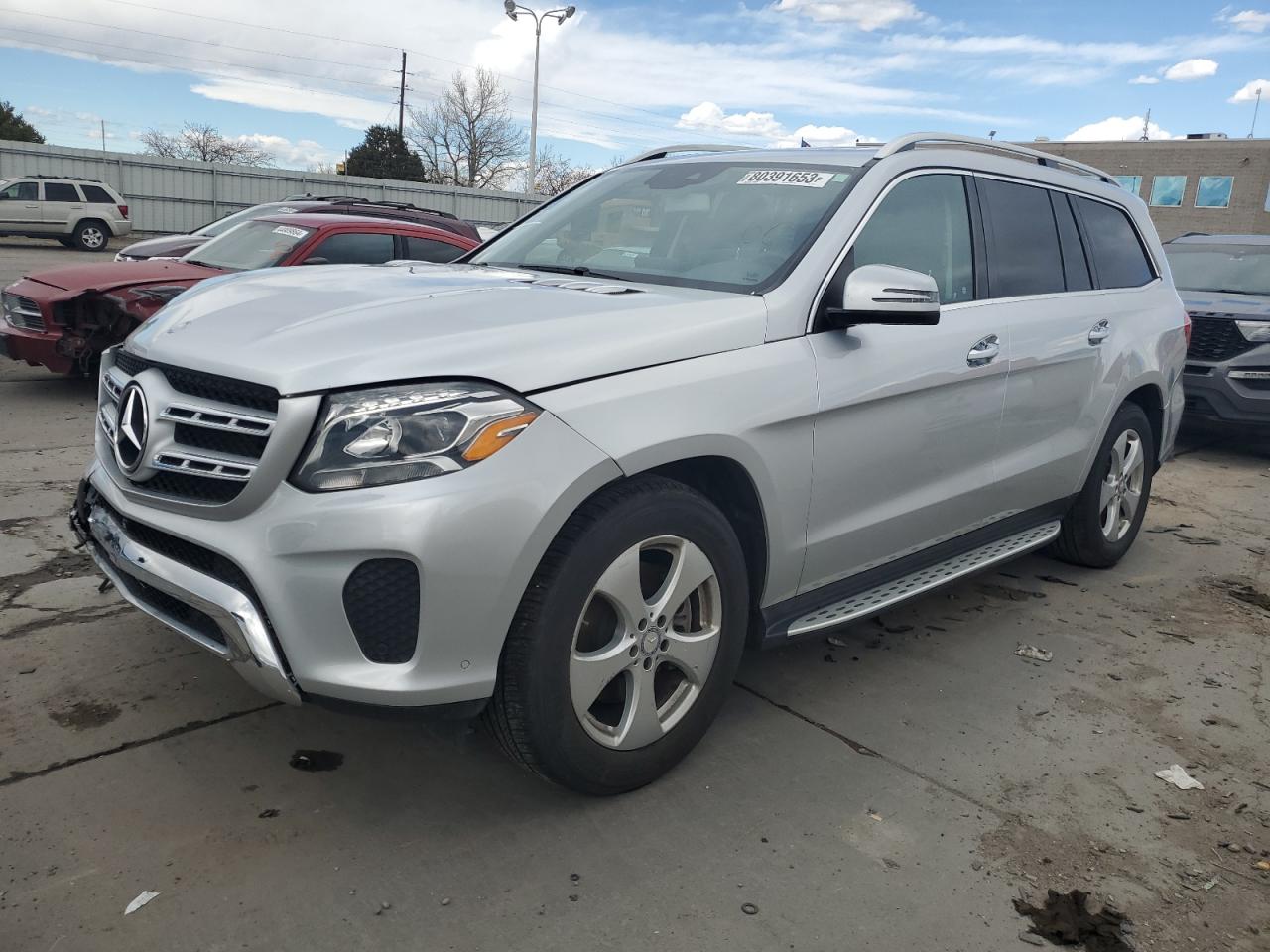 4jgdf6ee6ha742699 4JGDF6EE6HA742699 2017 Mercedes-Benz Gls 450 4Matic
