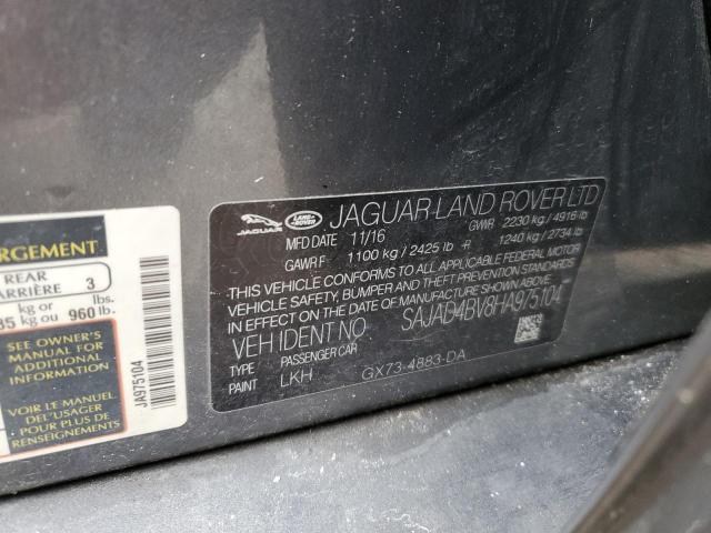 2017 JAGUAR XE PREMIUM SAJAD4BV8HA975104