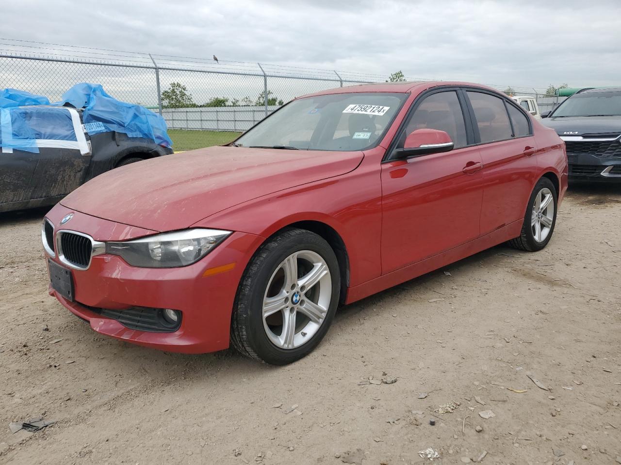 2014 BMW 320 I vin: WBA3B1G51ENN90487