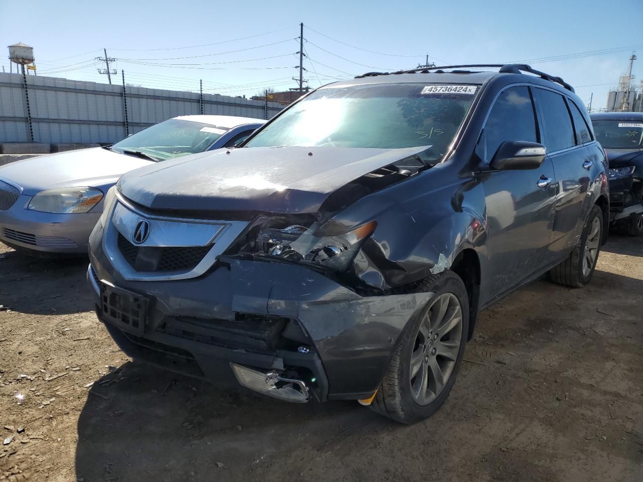 2HNYD2H67CH507774 2012 Acura Mdx Advance