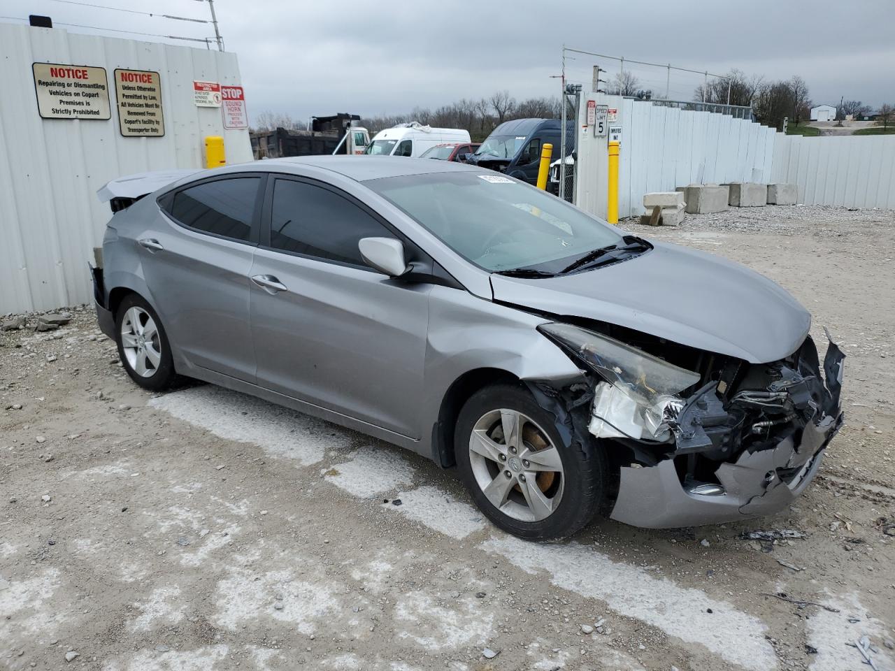 KMHDH4AE7BU082957 2011 Hyundai Elantra Gls