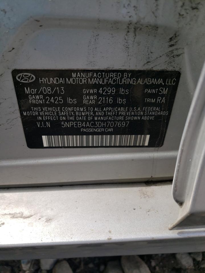 5NPEB4AC3DH707697 2013 Hyundai Sonata Gls