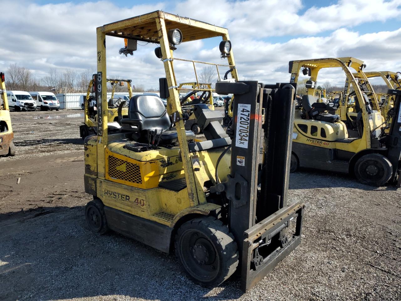 2002 Hyst Forklift за продажба в Columbia Station, OH - Minor Dent/Scratches